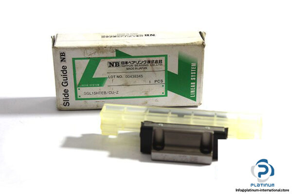 nippon-SGL-15HTEB-slide-guide-bearing