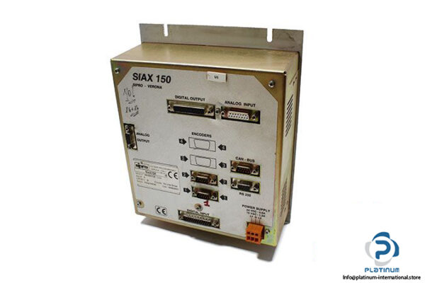 sipro-SIAX-150-operator-panel