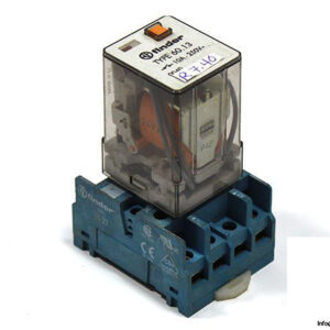 finder-60.13-electromagnetic-relay-with-socket