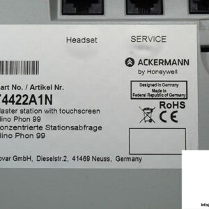 ackermann-74422a1n-master-station-3