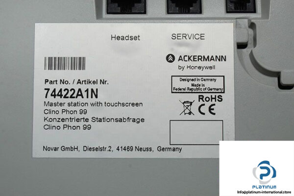 ackermann-74422a1n-master-station-3