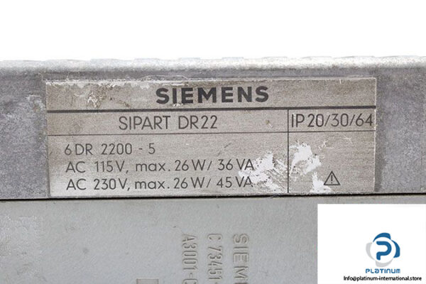 siemens-6dr2200-5-sipart-dr22-controller-5