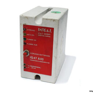 d.s.f-IG47-A03-self-check-ionization-flame-safeguard-control