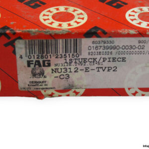 fag-nu312-e-tvp2-c3-cylindrical-roller-bearing-1