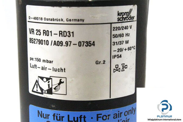 kromschroeder-vr-25-r01-rd31-air-solenoid-valve-1