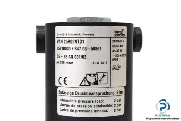 kromschroeder-van-25r02nt31-magnetic-relief-valve-1