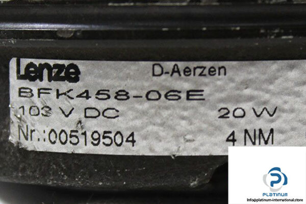 lenze-bfk458-06e-103-v-dc-4-nm-spring-applied-brake-coil-3
