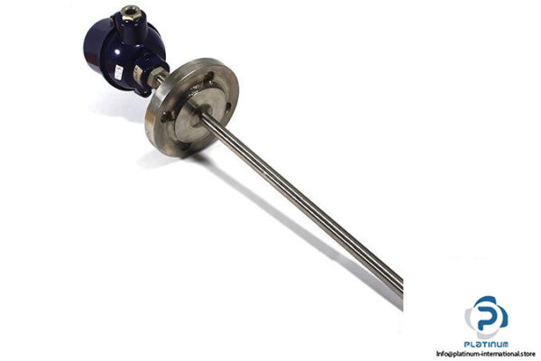 Wika-11042N7M-TR10-F-thermowell-with-flange-(fabricated)-for-pt100