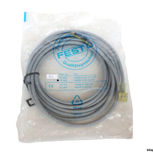 festo-kmeb-2-24-5-led-plug-socket-with-cable-new
