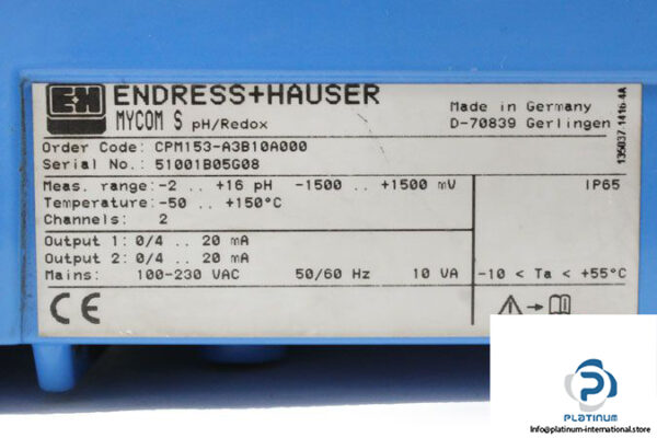 endresshauser-mycom-s-cpm-153-ph-and-redox-transmitter-3