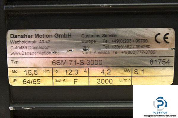 danaher-motion-6sm-71-s-3000-synchronous-servo-motor-2