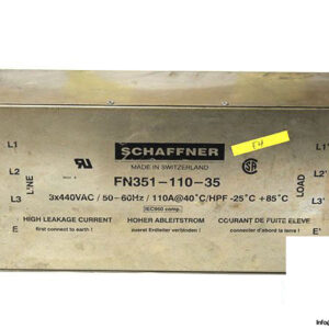 schaffner-FN351-110-35-filter