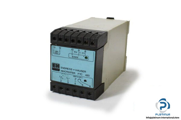 endress+hauser-FTC-420-220-VAC-capacitance-limit-detection-nivotester