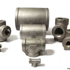 stainless steel threaded tee