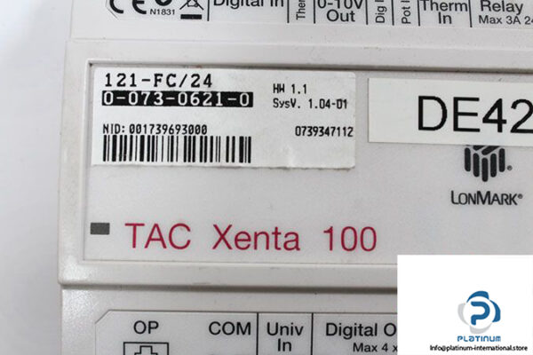tac-xenta-100-controller-4