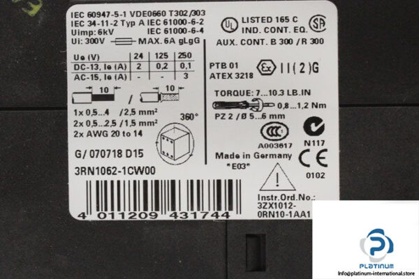 siemens-3rn1062-1cw00-thermistor-motor-protection-5