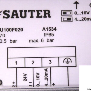 sauter-dsdu100f020-differential-pressure-transducer-4