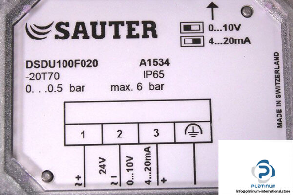 sauter-dsdu100f020-differential-pressure-transducer-4