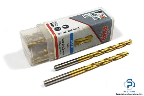 twist-drill-din-338-type-n-hss-g-tin-4.30-mm-x-80.00 mm