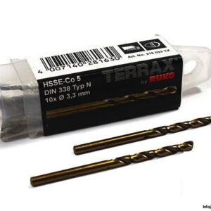 twist-drill-din-338-type-n-hsse-co-5-3.30-mm-x-65.00 mm