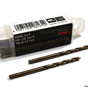 twist-drill-din-338-type-n-hsse-co-5-3.50-mm-x-70.00 mm