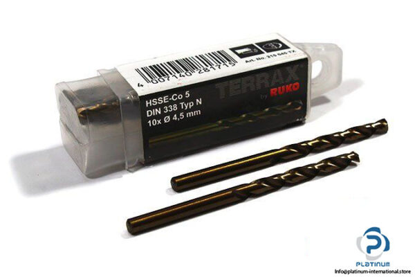 twist-drill-din-338-type-n-hsse-co-5-4.50-mm-x-80.00 mm