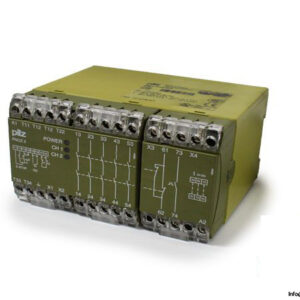pilz-PNOZ-3-24VDC-5S-1O-1W-safety-relay