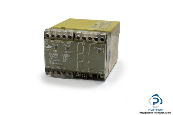 pilz-PST3-24VDC-3S-safety-gate-monitor