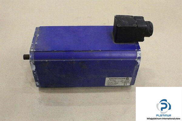 GROSCHOPP BGK 90-100 NV SERVO MOTOR