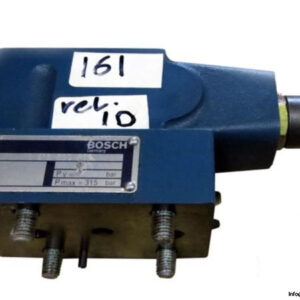 BOSCH 0 811 104 102 PRESSURE RELIEF VALVE (PILOT CONTROL VALVE