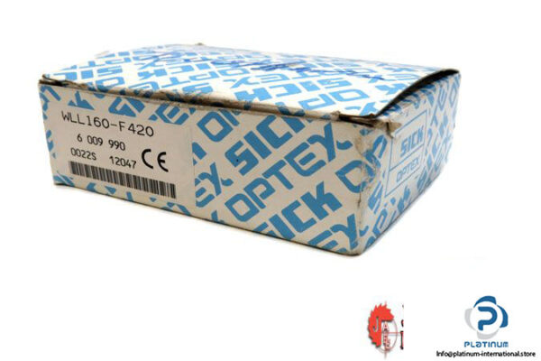 sick-optex-wll160-f420-photoelectric-fiber-optic-switch-package