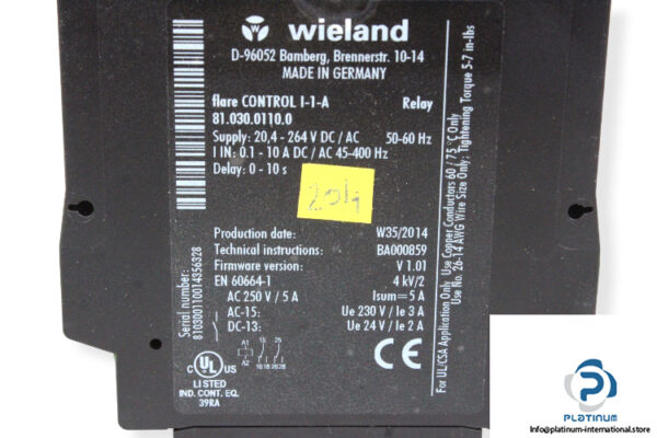 wieland-81-030-0110-0-monitoring-relay-flare-control-i-1-a-2