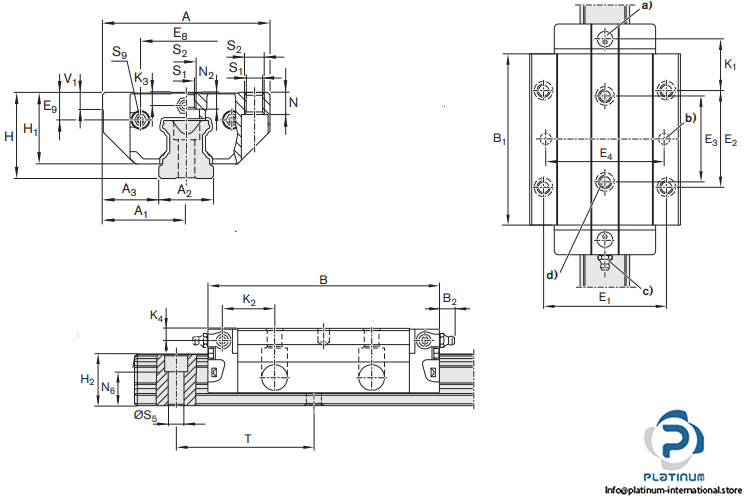 rexroth r165371320 ball runner block fls rexroth-r165371320-ball-runner-block-fls-3