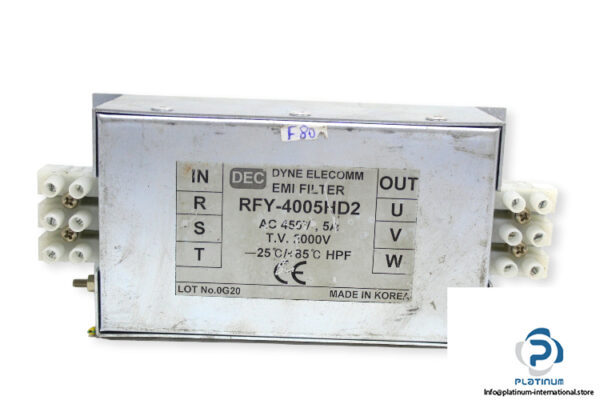 dyne-elecomm-RFY-4005HD2-emi-filter-1