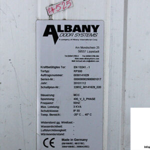 Albany-RP300-control-unit-(used)-2