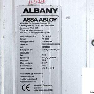 Albany-RP-2000-control-unit-(used)-3