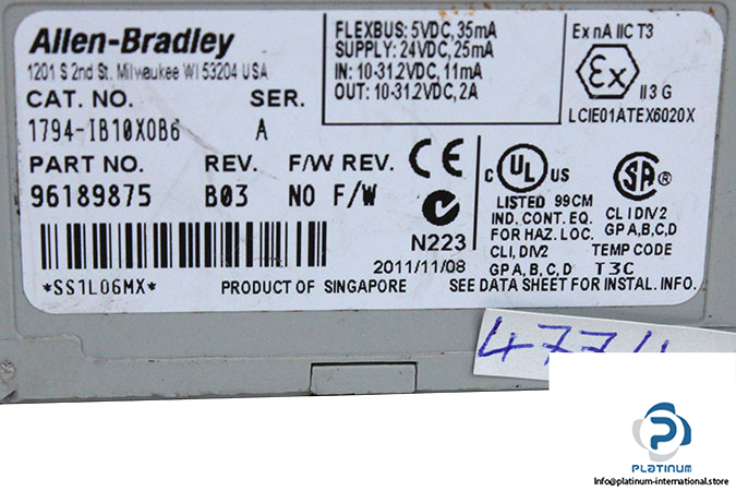 allen-bradley-1794-IB10X0B6-output-digital-module-(used)-2