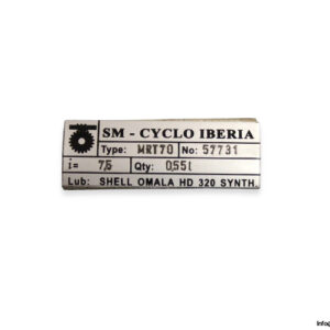 sm-cyclo-iberia-mrt70-worm-gearbox-ratio-7-5-1