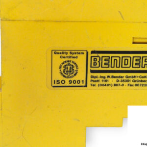 bender-SUA470-undervoltage-relay-(used)-1