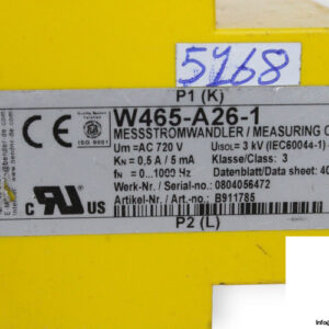 bender-W465-A26-1-measuring-current-transformer-(used)-2