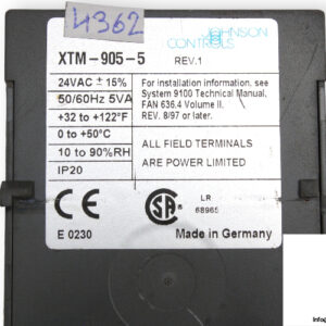 johnson-controls-XTM-905-5-extension-modules-(used)-2