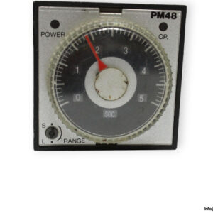 matsushita-PM48-100H-AC100-120V-multirange-timer-(used)-1