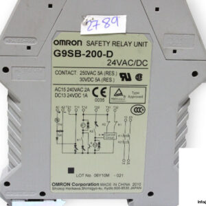 omron-G9SB-200-D-safety-relay-unit-(used)-2