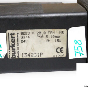 Burkert-6223-A-20.0-FPM-MS-air-solenoid-valve-(used)-2