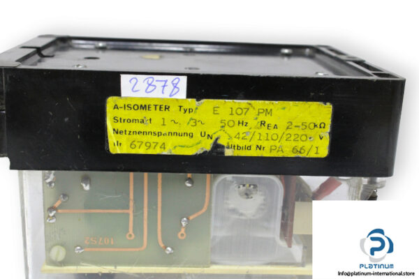 a-isometer-E-107-PM-insulation-monitoring-device-(used)-2