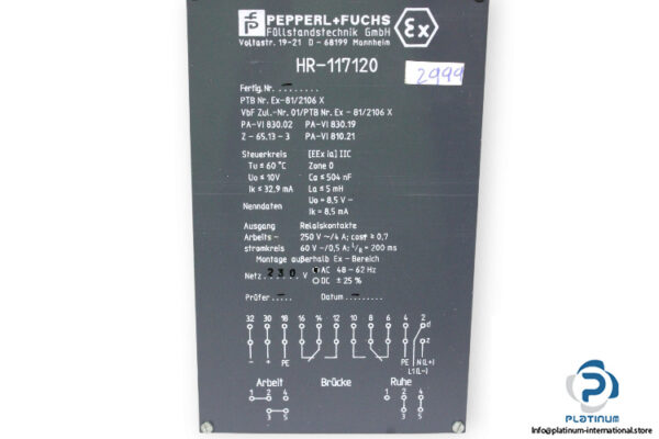 pepperl+fuchs-HR-117120-level-monitoring-(used)-2