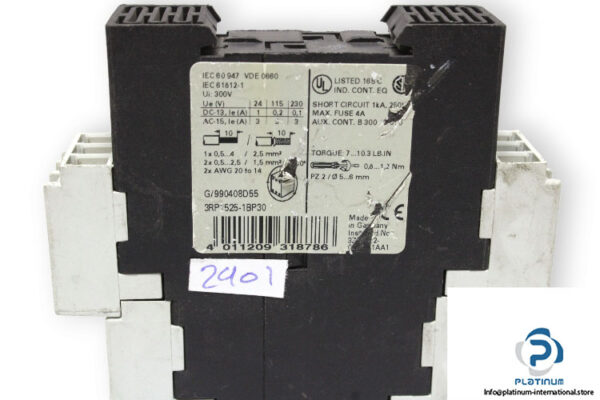 siemens-3RP1525-1BP30-timing-relay-(used)-2