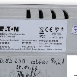 eaton-400-71-361-055-cgline-web-controller-(used)-2