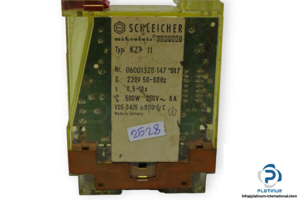 schleicher-kzt-11-06001328-147-047-time-relay-used-1