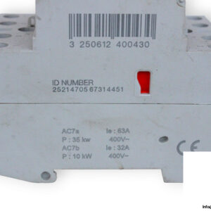 Hager-ESC463S-contactor-used-2